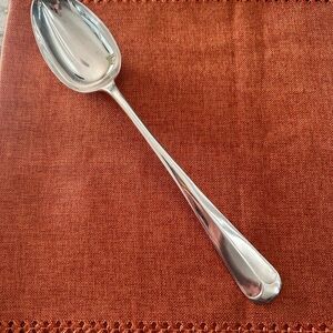 Gorgeously Shiny Elegant Silver Serving Spoon
